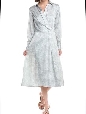 NWT Rag & Bone Danica Printed Wrap Dress Sz 00